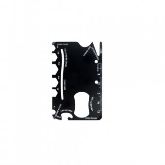 Card metalic multifunctional 18 in 1 