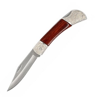 Cutit tip Briceag Carpathian Gentleman 184 mm, lama din otel, maner din lemn, pentru camping, drumetii