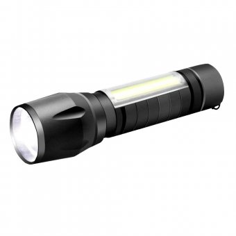 Lanterna de buzunar LED, incarcare USB, 3 faze iluminare