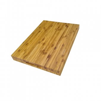Tocator masiv din Bambus 39x28x4 cm, 2,6 Kg, maro