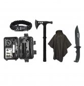 Kit supravietuire tactic, Extreme Survival, 16 in 1, multifunctional