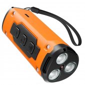 Aparat profesional cu Ultrasunete si Lanterna impotriva Cainilor Agresivi cu Functie de Dresaj XP30, Negru-Portocaliu, incarcare USB