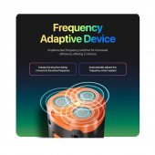 Aparat profesional cu Ultrasunete si Lanterna impotriva Cainilor Agresivi cu Functie de Dresaj XP30, Negru-Portocaliu, incarcare USB