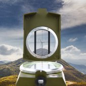 Busola militara metalica AR10, Army Green
