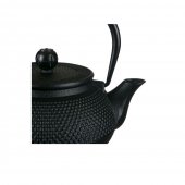 Ceainic RGB din fonta cu infuzor, 600 ml, negru