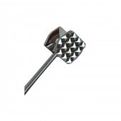 Ciocan pentru fragezit carnea 280 g, inox, argintiu
