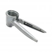 Cleste metal pentru spart nuci 2 in 1, argintiu