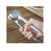 Cleste metal pentru spart nuci 2 in 1, argintiu