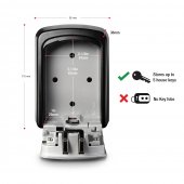 Cutie metalica pentru chei Master Lock 5401EURD, cifru mecanic, 115 x 85 mm, Metal