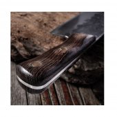 Cutit profesional bucatar, lama forjata, otel carbon, Full Tang, 295 mm