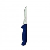 Cutit profesional pentru dezosat Dick Ergogrip, lama dreapta, rigida, 13 cm, otel inoxidabil, Albastru