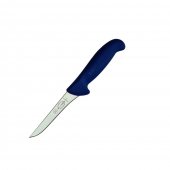 Cutit profesional pentru dezosat Dick Ergogrip, lama dreapta, rigida, 13 cm, otel inoxidabil, Albastru
