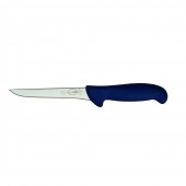 Cutit profesional pentru dezosat Dick Ergogrip, lama dreapta, rigida, 15 cm, otel inoxidabil, Albastru