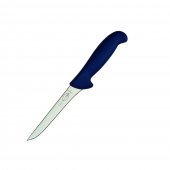 Cutit profesional pentru dezosat Dick Ergogrip, lama dreapta, rigida, 15 cm, otel inoxidabil, Albastru
