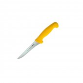 Cutit profesional pentru dezosat Tramontina, lama dreapta,otel inoxidabil, 13 cm, Galben