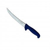 Cutit profesional pentru filetat Dick Ergogrip, lama curbata 21 cm, Albastru