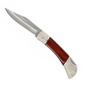 Cutit tip Briceag Carpathian Gentleman 184 mm, lama din otel, maner din lemn, pentru camping, drumetii