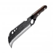 Cutit tip Satar Multifunctional, Full Tang 400 g, camping/drumetie, husa inclusa