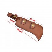 Cutit tip Satar Multifunctional, Full Tang 400 g, camping/drumetie, husa inclusa