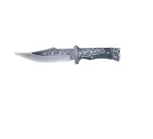 Cutit Vanatoare Deer 27 cm, otel, full tang, Negru, Husa inclusa