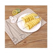 Dispozitiv pentru spiralat sau modelat cartofi, 24 cm, tepuse inox