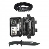 Kit supravietuire multifunctional 14 in 1 Survival PRO