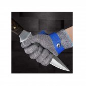 Manusa plasa inox macelari, bucatari, marime L, anti taiere