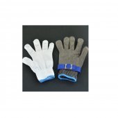 Manusa plasa inox macelari, bucatari, marime XL