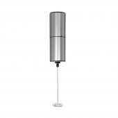 Mixer spuma de lapte, Argintiu, ideal pentru cappuccino, caffe latte, ciocolata calda, cafea cu lapte
