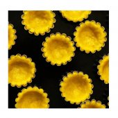 Set 10 forme rotunde din otel inoxidabil pentru Savarine, Tarte, Briose, Prajituri 30x90 mm, Argintiu