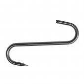 Set 2 carlige macelar 23cm, Ø10 mm, inox