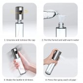 Set 2 Oliviere cu pulverizator pentru Ulei/Otet, 100 ml