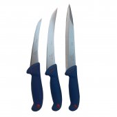 Set 3 cutite profesionale mancelarie, injunghiat, filetat, dezosat, otel inoxidabil