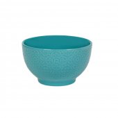 Set 6 Boluri ceramice pentru supa/ciorba, 650 ml, Ceramic Petrol