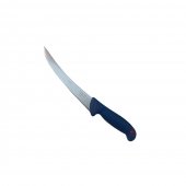 Set 6 Cutite profesionale pentru macelarie GER7-Blue, dezosat, filetat, injunghiat, suport magnetic