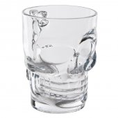 Set 6 Halbe din sticla Skull, 500 ml