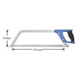 Set Fierastrau profesional macelarie pentru taiat oase + 2 panze rezerva + Cutit Sacrificat, lama dublu tais, Otel Inoxidabil