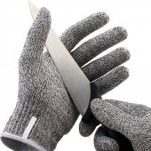 Set Manusi profesionale anti-taiere, CAT5, Flexibile, Unisex, Marimea L