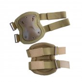 Set Protectie Genunchiere si Cotiere Army, Brown Beige, marime universala