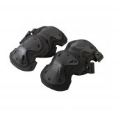 Set Protectie Genunchiere si Cotiere Army, Negru, marime universala