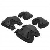 Set Protectie Genunchiere si Cotiere Army, Negru, marime universala