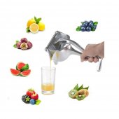 Storcator manual fructe, din aluminiu, pentru portocale, lamai, mere, kiwi, afine, struguri, pepene, rodie