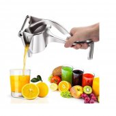 Storcator manual fructe, din aluminiu, pentru portocale, lamai, mere, kiwi, afine, struguri, pepene, rodie