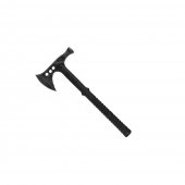 Toporisca Camping Survivor 600 g otel, 2 in 1, maner plastic ABS, negru, husa inclusa